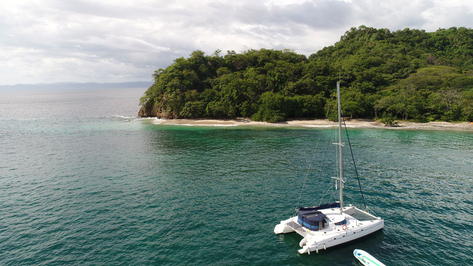 Sailing and snorkeling